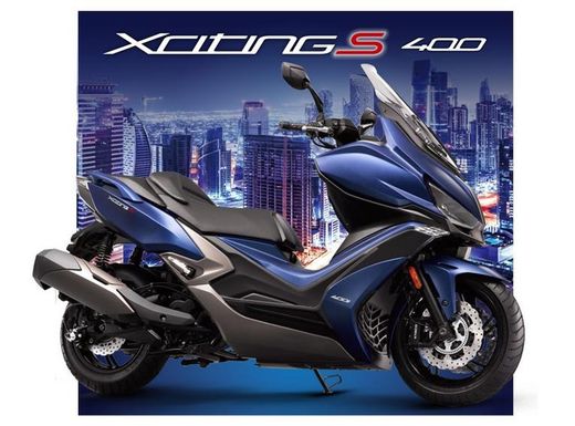 Promocion Kymco Xciting 400 S: MATRICULA GRATIS Y SEGURO A 3ROS.+ ROBO GRATIS