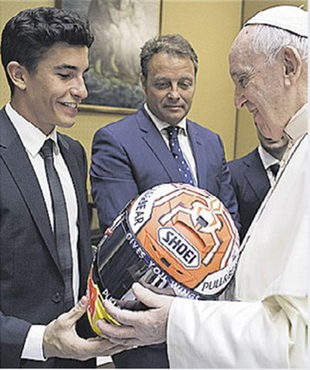 SHOEI - DIARIO SPORT: HOY, CON EL PAPA!