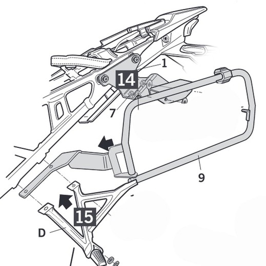 4P System Honda Crf 1100 L Africa Twin '20