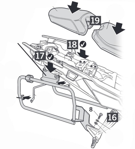 *4P System Yamaha Tracer 900/Gt '18