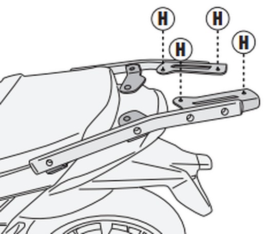 Adaptador posterior para SILENCE S01 (22>) maleta MONOLOCK®