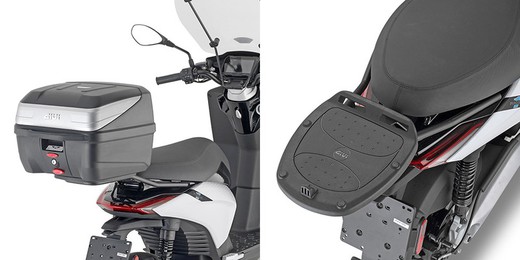 Adaptador baúl  (E) PIAGGIO 1 (21 > 22) para maleta MONOLOCK®