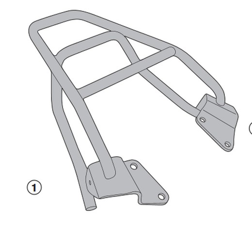 Adaptador posterior h.cb125f 15> givi sr1142