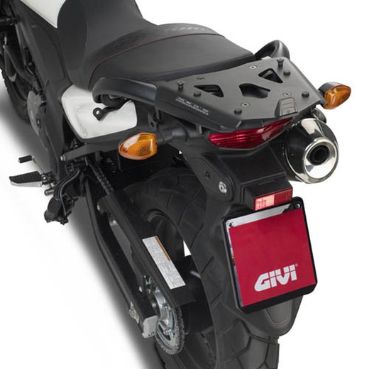 Soporte maleta aluminio suzuki v-strom 650 11>16 givi sra3101