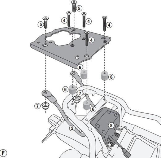 Adaptador portaequipajes Royal Enfield Himalayan (21 > 23)