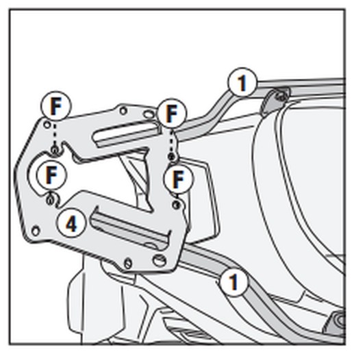 ADAPTADOR-TOP WOTTAN Storm S 300 (22 > 23)