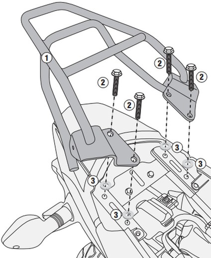 Portaequipajes Honda CB 125F (15 > 20)