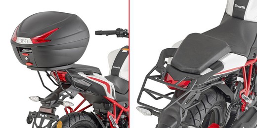 Soporte maleta givi sr8708 benelli bn 125 19>