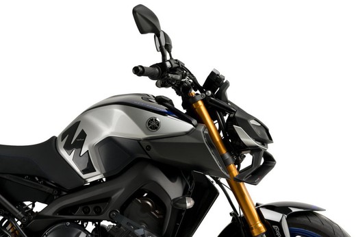 Yamaha MT-09 17>20/SP 18>20 Alerón frontal  Negro mate