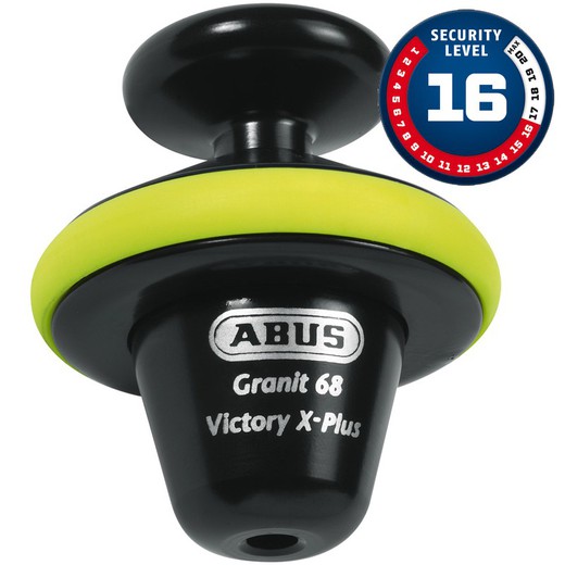 Antirrobo de disco abus granit™ victory xplus 68 YELLOW FULL