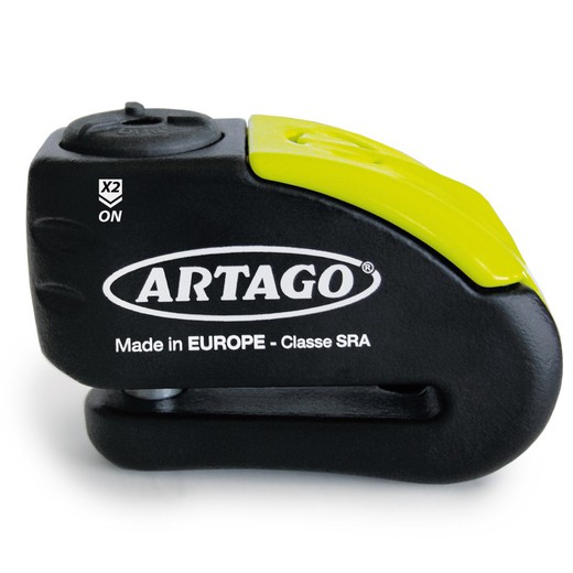 Antirrobo Disco con Alarma MAXISCOOTER Ø 10 mm 120 dB Alta Gama