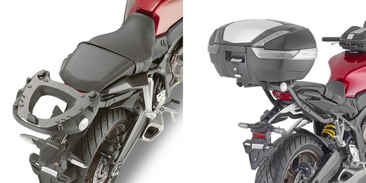 Base portaequipajes Honda CB 650 R 21>23 y 24> / CBR 650 R (21 > 23)