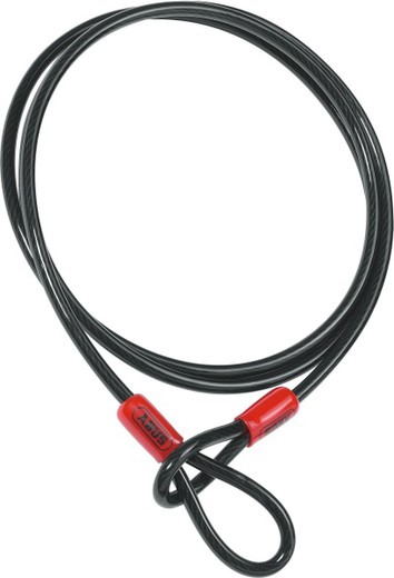 Cable de acero Abus Cobra negro Ø 10 mm. varios largos