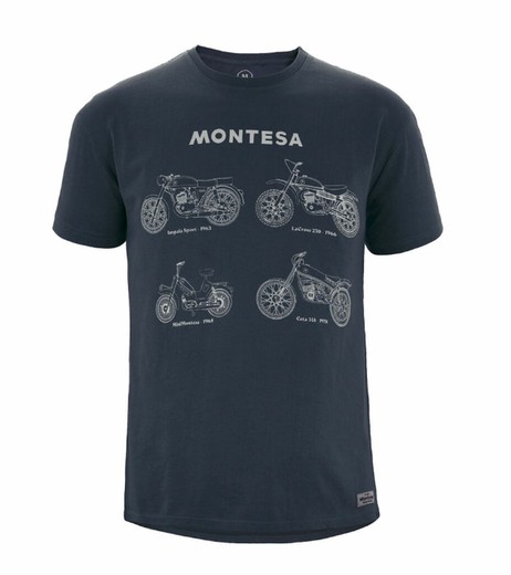 Camiseta All Range Montesa Azul