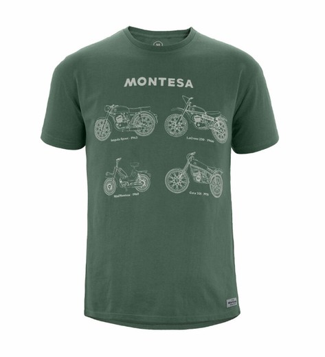 Camiseta All Range Montesa Verde