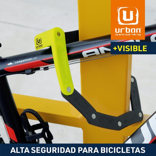 Candado Bicicleta Plegable, Visible, 70 cm UR469Y
