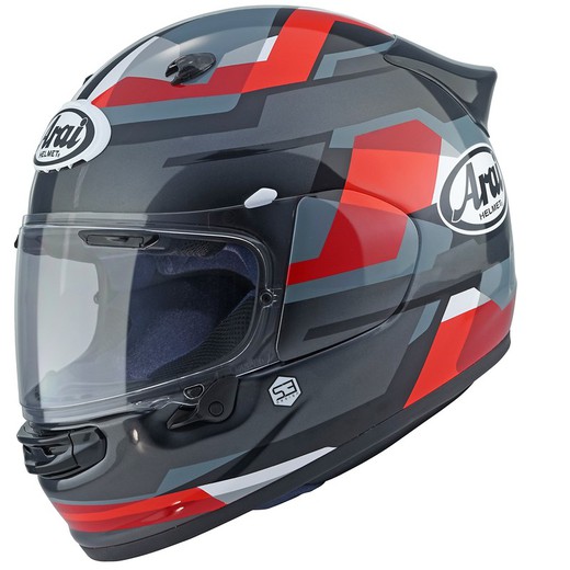 Casco integral Arai Quantic Abstract - Vermell