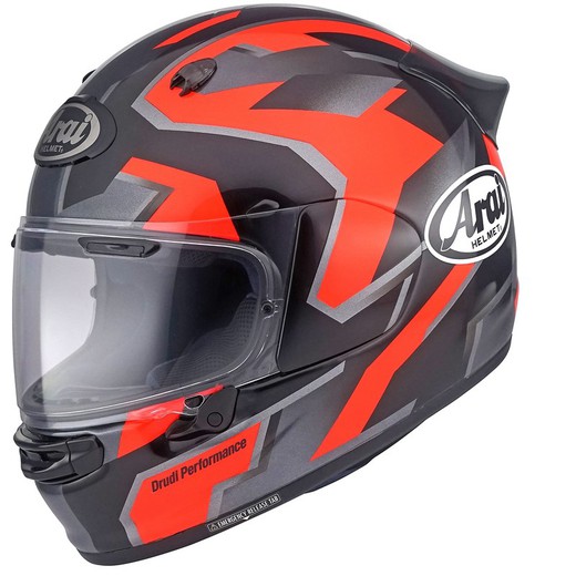 Casco ARAI QUANTIC ROBOTIC - Rojo