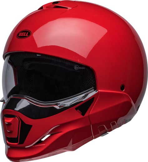 Casco BELL Broozer - Duplet Gloss Red