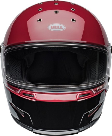 Casco BELL Eliminator - GT Rojo/negro brillo