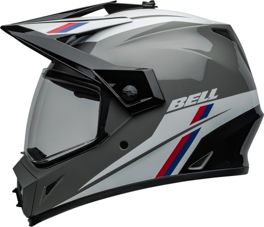 Casco BELL MX-9 Adventure MIPS - Alpine Nardo/negro Brillo