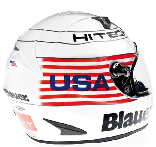 Casco blauer force one white usa