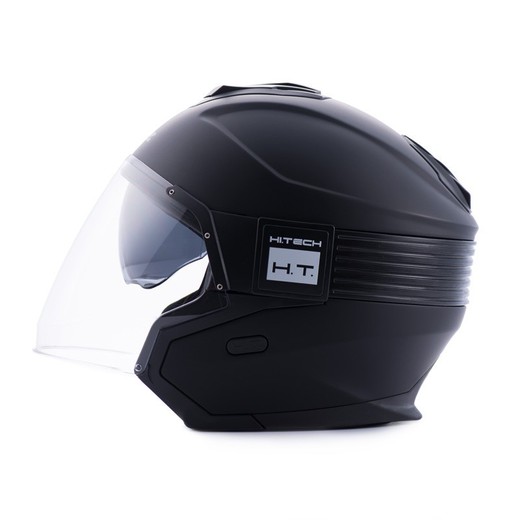 Casco Blauer Hacker BTR Negro / Negro