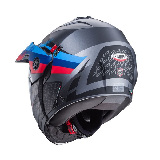 Casco Caberg TourMax X Sarabe K9 Antracita mate/Negro/BMW