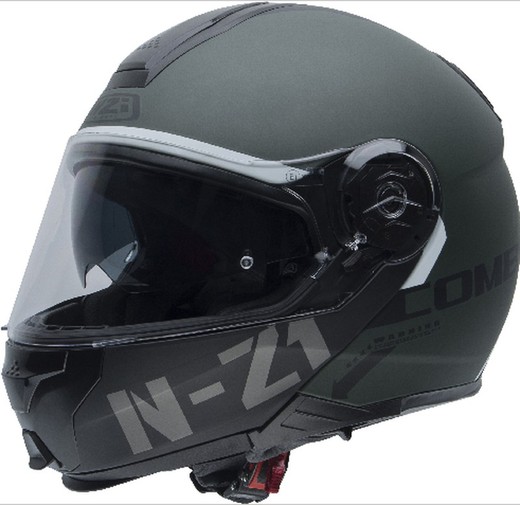 Casco convertible nzi combi 2 duo flydeck green