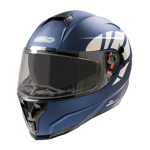 Casco integral garibaldi g80 fly azul Mate ECE 22.05