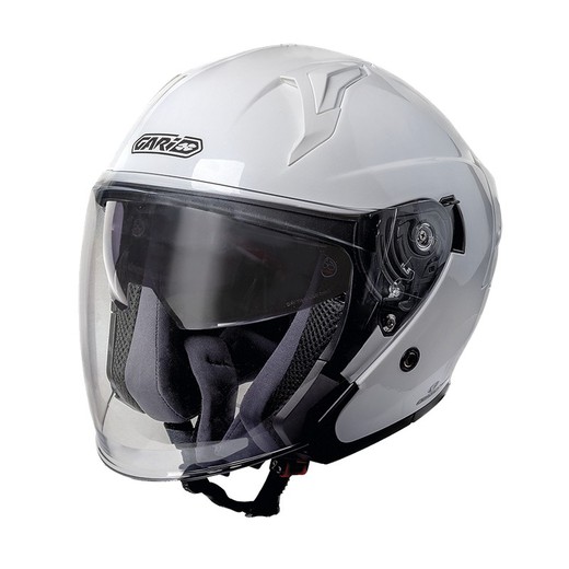 Casco Garibaldi G40 sunvisor Blanco Brillo