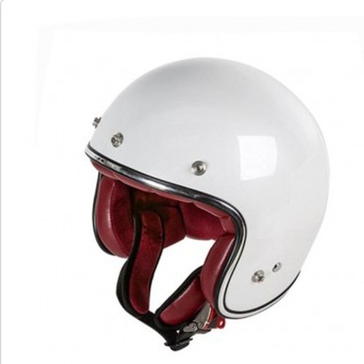 Casco Garibaldi Vintage G02x Blanco ECE 22.06.