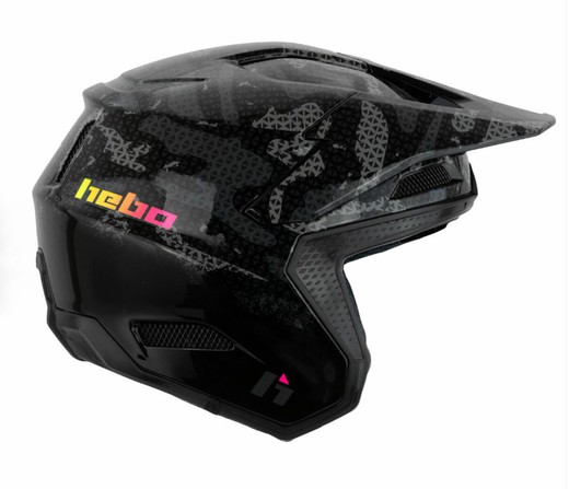 Casco Hebo Zone PRO CAMU Fiberglass ECE 22.06