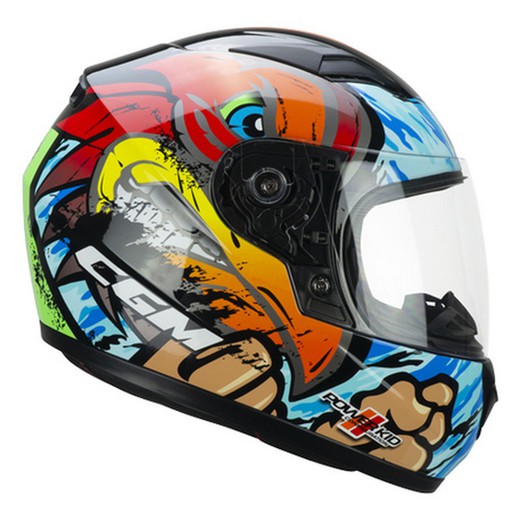 Casco infantil CGM 265 LUCKY 73 Azul/rojo/verde