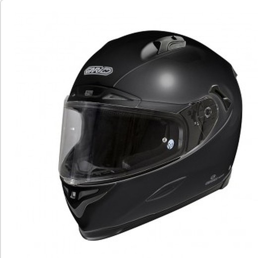 Casco Gari. G90x Classic negro brillo