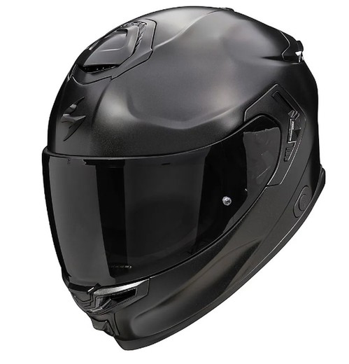 Casco  Scorpion EXO-GT SP AIR Solid Negro perla mate-Gris