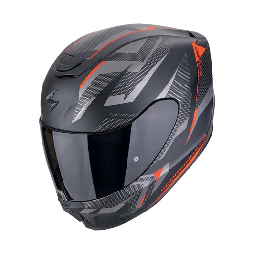 Casco Scorpion EXO-391 AAXO Negro mate-Rojo