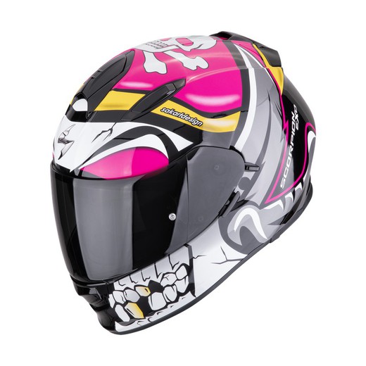 Casco Scorpion EXO-491 PIRATE Rosa