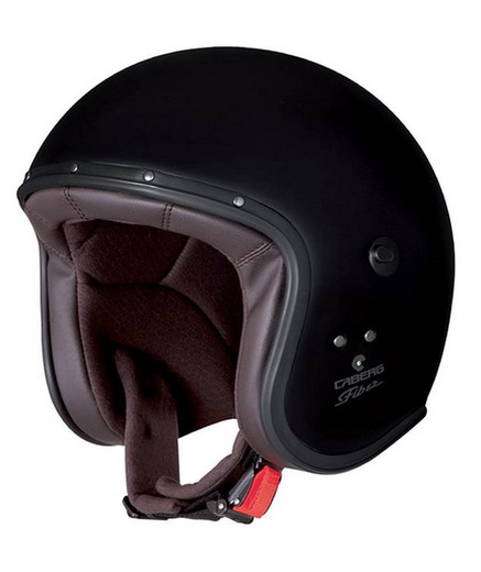 Casco jet Caberg Freeride X negro mate