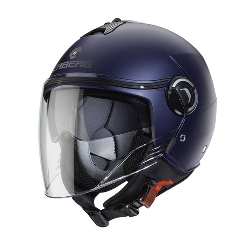 Casco Jet Caberg Riviera V4 X Azul opaco yama