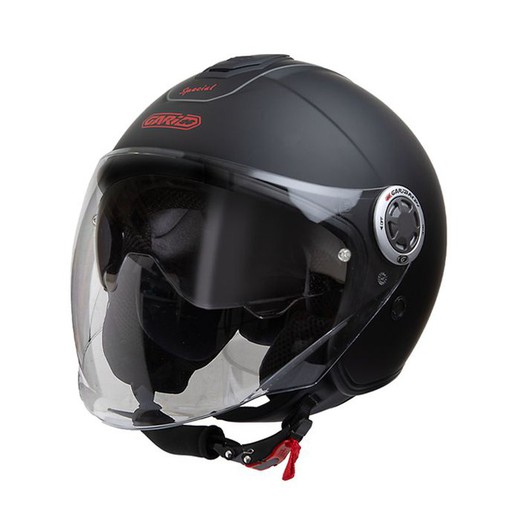 Casco Jet Gari G20 Evo Special Sunvisor Negro mate