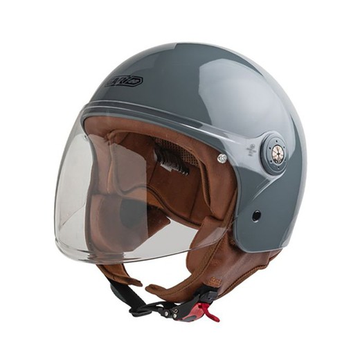 Casco Jet Gari Motorcycle G11 Gris