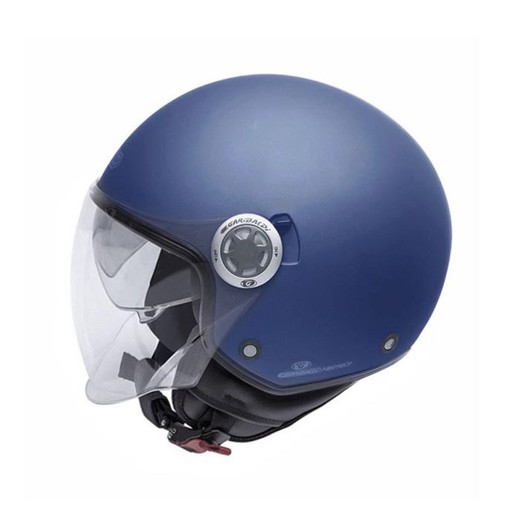 Casco Jet Garibaldi G20 Azul Mate ECE 22.06.