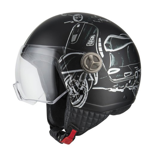 Casco jet nzi zeta 2 b-vespa turia