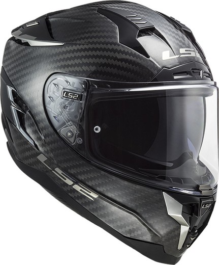 Casco LS2 challenger carbon solid FF327