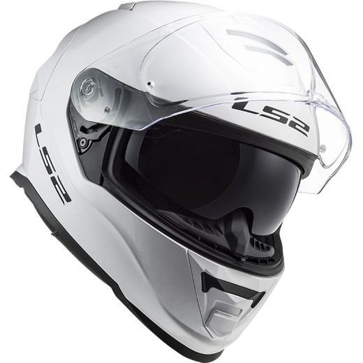 Casco LS2 Storm II SOLID blanco FF800