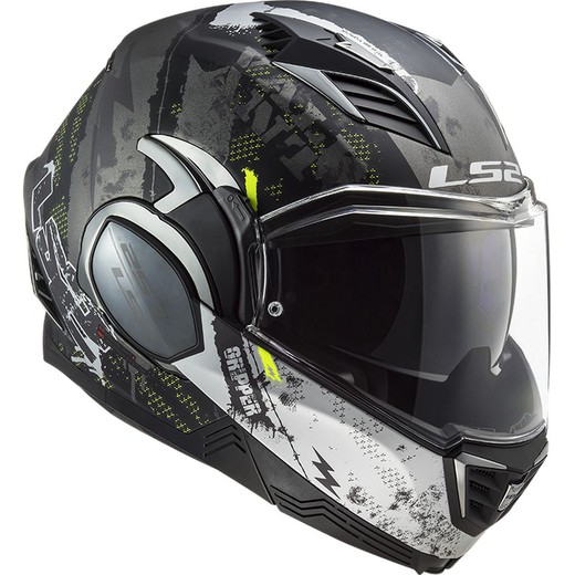 Casco ls2 valiant ii graphic gripper tinaneo mate