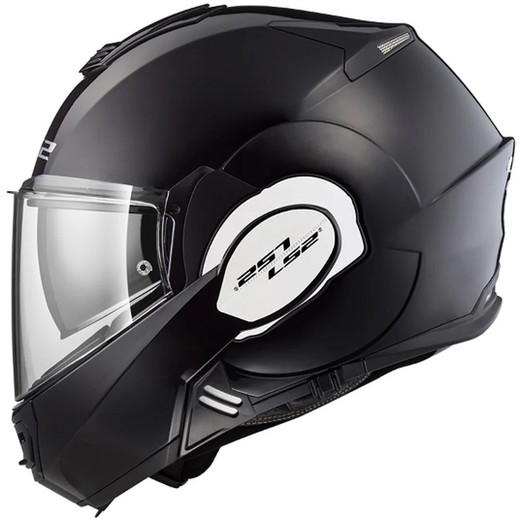 Casco ls2 valiant ii negro brillo ff900