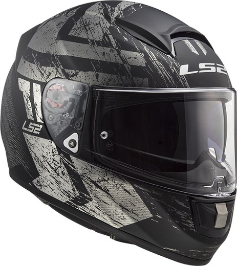 Casco ls2 vector evo hpfc kriton negro /titaneo