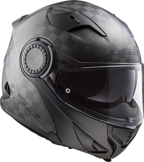 Casco ls2 vortex carbono mate ff313